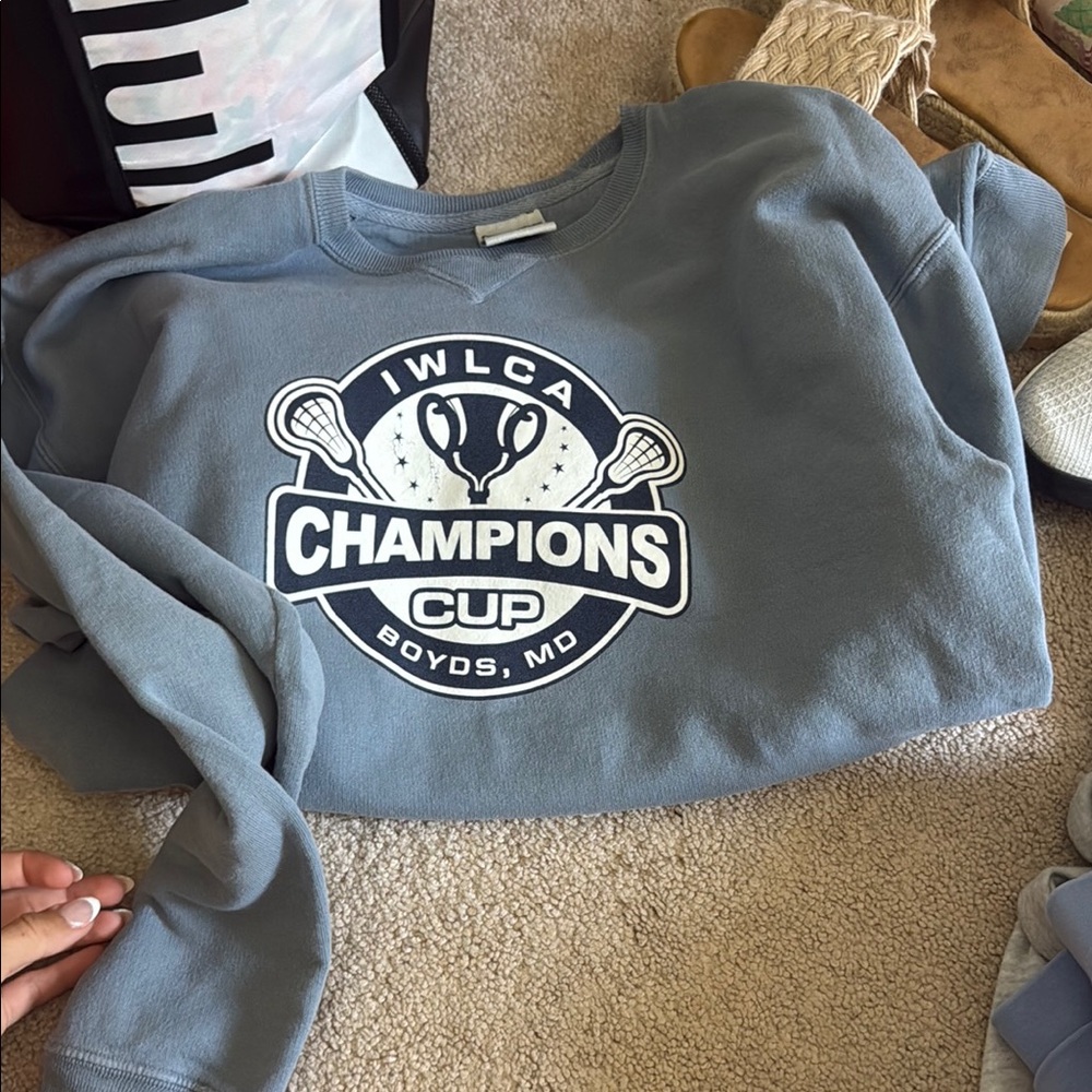 IWLCA Champions Cup Gray Sweatshirt